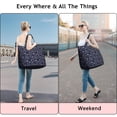 thumbnail image 5 of Blue Sun Star Cloud Pattern Travel Tote Bags for Women Carry On,Large Weekender Bags for Women Travel,Multi Functional Duffle Bag for Work,Shopping,Sports, 5 of 5