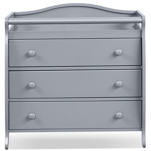 Infans 3 Drawer Baby Changing Table Infant Diaper Changing Station w