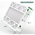 EconoHome 20x25x4 AC Furnace Pleated Air Filter MERV 11 Replacement