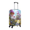 thumbnail image 3 of Picia Dreamy Mushroom House Luggage Protector Cover Thicken Suitcase Protector Cover Fit 18-32 Inch Luggage-Small, 3 of 9