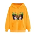 thumbnail image 3 of VBTAPA Mardi Gras 2025 Hoodies for Women Carnival Mask Printed Long Sleeve Drawstring Hooded Sweatshirt Novelty Holiday Pullover Hoodie with Kangaroo Pocket Yellow L, 3 of 6