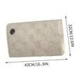 thumbnail image 3 of Beige Graphene Hand Warmer Usb Rechargeable Electric Heating Pad With Digital Display Constant Temperature Portable For Winter Beige, 3 of 9