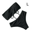 thumbnail image 4 of Greeniant Traje de baño dividido para mujer, traje de baño de poliéster acolchado para verano, traje de baño para fiesta, traje de playa a la moda, Type2 NO2, 4 of 6