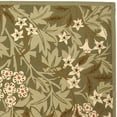 thumbnail image 2 of SAFAVIEH Chelsea Mayra Floral Wool Area Rug, Green/Ivory, 3'9" x 5'9", 2 of 4