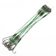 thumbnail image 2 of Cable frontal Luya, cable metálico anti-mordida, cable de alambre, líder de alambre con pasador y gancho, cable de alambre, 2 of 6