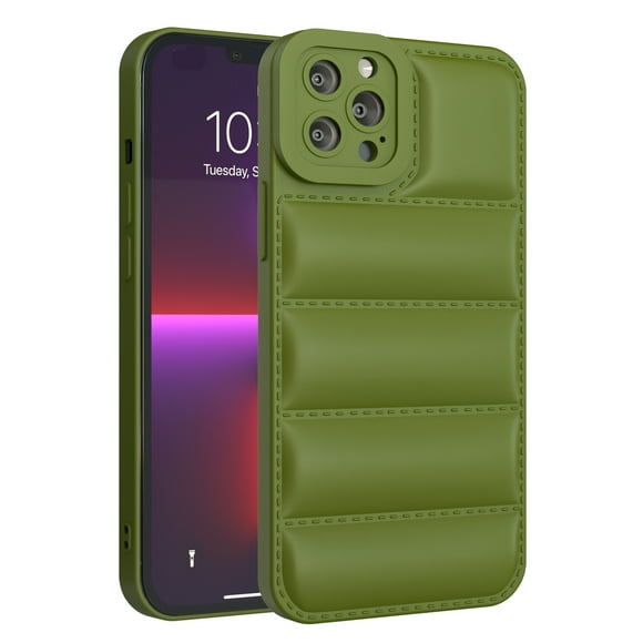 GTElectro Coque Souple Cool pour Apple iPhone 11 Pro Max, Couverture de Conception de Veste de Soufflage, Vert