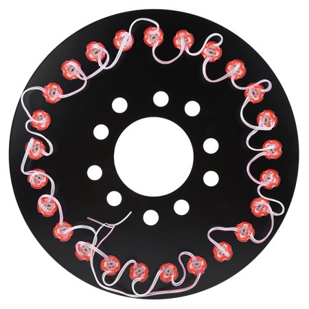 Rear Car Lights Lv. life Car Spare Tire LED Lamp Rear 3rd Brake Decor Light Red Light for Jeep Wrangler JK TJ 07-16, Spare Tire Light for Jeep Wrangler, Spare Tire Light ()
