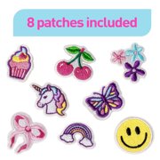 Roller Derby Girls Remix Quad Roller Skates with Patches Adjustable Sizes (3-6)