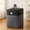 Gray, variant on Extra Large 110L Heavy Duty Moving Storage Bag with Zipper, Waterproof Oxford Cloth Packing Tote Container with Reinforced Handles for Bedding