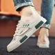 thumbnail image 3 of Zapatillas para hombre de talla grande, zapatillas de deporte para hombre, zapatos de playa informales transpirables de malla de verano para exteriores, medias zapatillas de moda Chanclas, 3 of 5