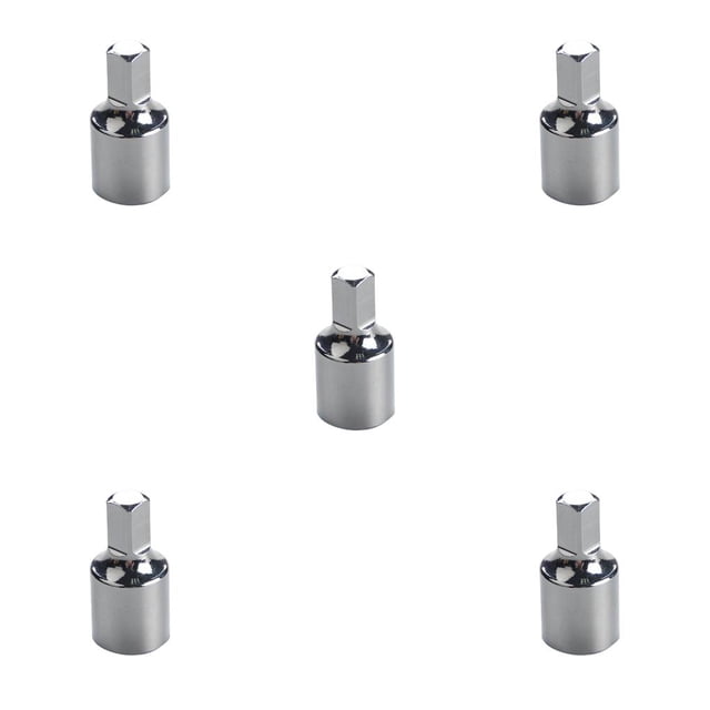 Riwesomey Convertidor de toma de corriente de 8mm, convertidores de juntas de manga de llave, adaptador de llave de drenaje de sumidero de Type2