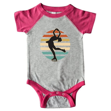 

Inktastic Ice Skating Ice Dancing Gift Baby Girl Bodysuit