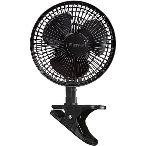 Massey 6" Desk/Clip Personal Fan 2in1