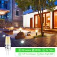 thumbnail image 3 of Bombilla LED BUBO G4 de 2 W, 30 W, equivalente a 3000 K, luz blanca cálida, 250 lm, 12 V, 3 of 7