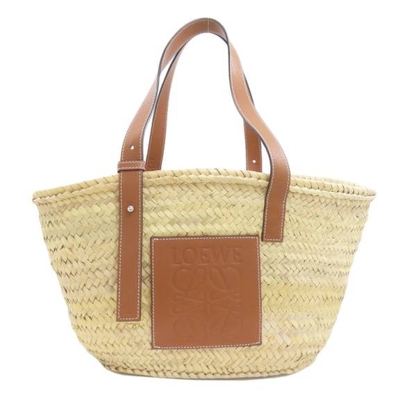 Pre-Owned Loewe Basket Bag Tote Raffia Women's LOEWE