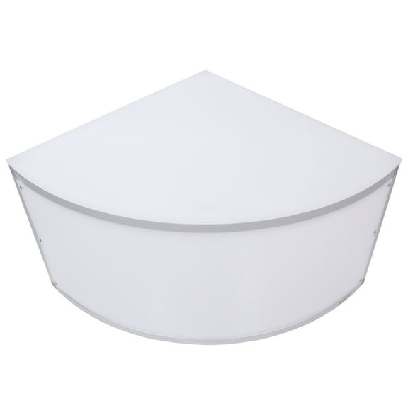 LUMOSTAGE 16-inch 2x2 ft Quarter Round Acrylic Stage Platform