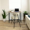 thumbnail image 3 of Flash Furniture Walker Small Rustic Natural Home Office Folding Computer Desk - 36", 3 of 19