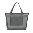 thumbnail image 1 of Fiudx Bolsa de Viaje de Malla, Diseño Plegable y Portátil, Gran Capacidad de Carga, Material de Nailon, Práctico Almacenamiento con Cremallera, Multiusos para Playa, Natación y Artículos de Aseo Pers, 1 of 2