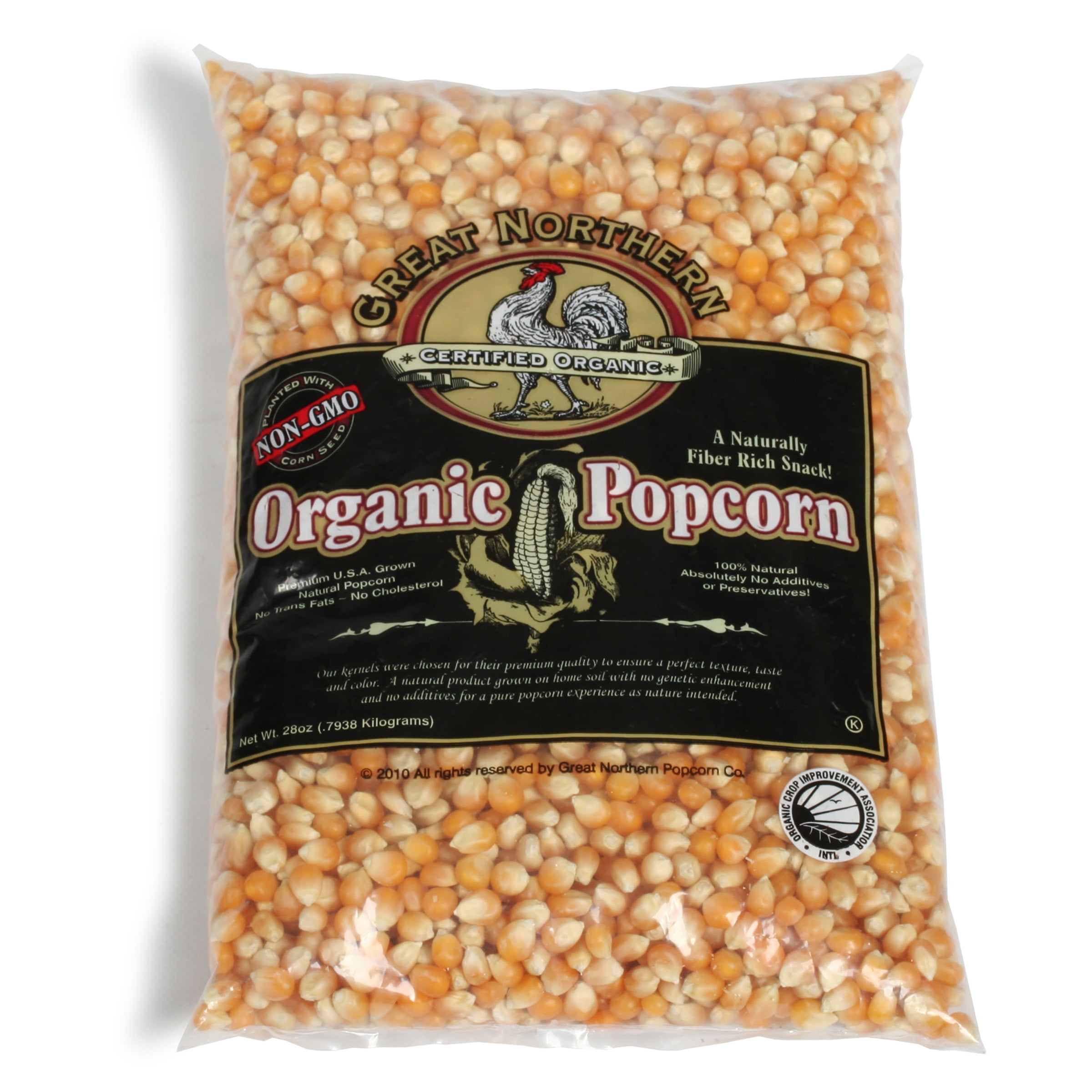 Great Northern Popcorn Organic Yellow Gourmet Popcorn All Natural, 28