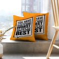 thumbnail image 6 of LALILO Throw Pillow Covers You Go Get Best Creative Motivation Cushion Cover 18" x 18", 2 Pack, 6 of 6