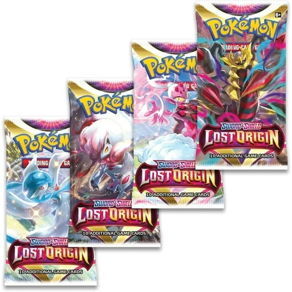 Pokemon Sword & Shield Lost Origin | 4 Booster Packs