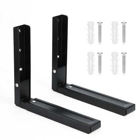 

Household Metal Telescopic Adjustable Microwave Oven Holder WallMounted Bracket Accessory Kits