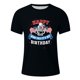 thumbnail image 5 of Tops para hombre, blusas y camisas de cuello redondo y manga corta para hombre, tops casuales de cuello redondo y manga corta con estampados especiales para hombre., 5 of 5
