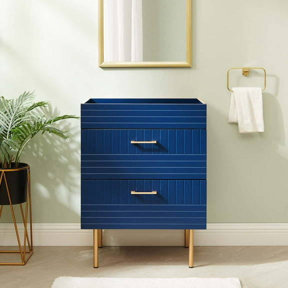 Modway Daybreak 24" Bathroom Vanity Cabinet (Sink Basin Not Included) in Blue