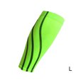 thumbnail image 4 of Greeniant Soporte de pantorrilla de moda, mangas de compresión graduadas para piernas, calcetines de compresión Unisex para Fitness, correr, baloncesto, Uniforme atlético verde L Greeniant HW2802-08, 4 of 6