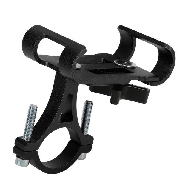 Bike Phone Holder, Aluminum Alloy Outdoor Riding Handlebar Phone Holder Bike Phone Mount with Non Slip Silicone Pads for Any Smartphone From 3.5-6.5 Inches