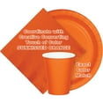 thumbnail image 2 of Creative Converting CongratsITSC&nbsp;Grad Orange Pcs 8-Count Oval Paper Platters for Graduation Party, School Spirit (320069), 2 of 3