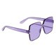 thumbnail image 2 of Gafas de sol clásicas de una pieza sin montura, cuadradas, lentes completas coloridas para la playa de verano Púrpura Soledad Gafas de sol clásicas sin montura, 2 of 10