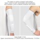 thumbnail image 2 of XL Protector de codo deportivo anticolisión en forma de panal - Protector de brazo - Protector de fitness para montar en baloncesto, 2 of 5