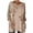 #197-Khaki, variant on Craaazy Women's Retro Prints Round Neck Long Sleeve Loose Pockets Sweatshirts Gifts