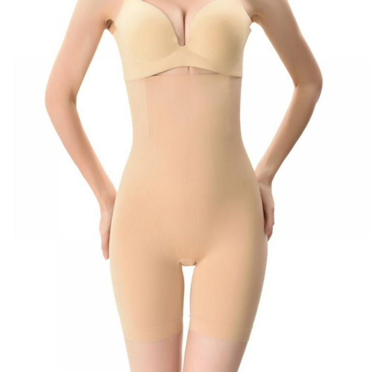 MELLCO Tummy Control Higher Power Panties, Baby C-Panty C-Section Support,  Recovery Slimming High Waist Panties (Beige) 