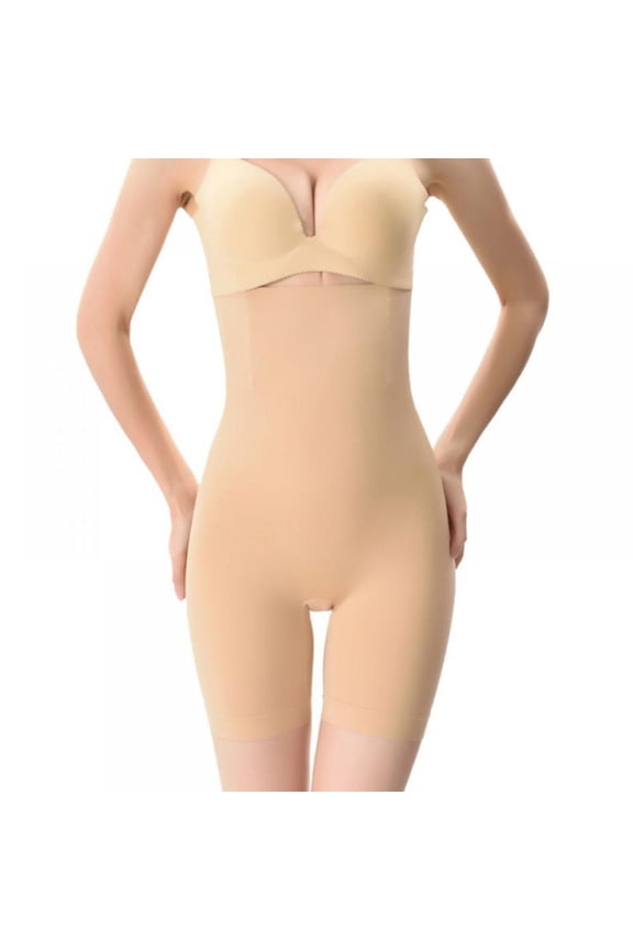 Tummy Control Higher Power Panties, Baby C-Panty C-Section Support, Recovery Slimming High Waist Panties (Beige)