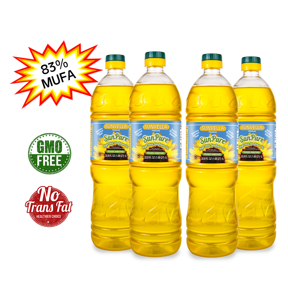 SUNVELLA SunPure PressedUnrefined (Virgin) NonGMO High Oleic