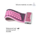 thumbnail image 2 of Slim Portable Sans Fil Bluetooth 3.0 Clavier Rollup Compatible avec IOS Android Bleu, 2 of 5