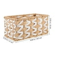 thumbnail image 2 of HEANUJJ Cesta Tejida Decorativa Para Hogar Con Material Y Acabado Exquisito, 2 of 7