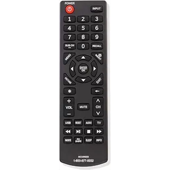 MC42NS00 Replaced Remote fit for Sanyo TV DP24E14 DP39D14 DP42D24 DP50E44