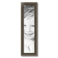 thumbnail image 2 of ArtToFrames 6" x 25" Muted Silver Picture Frame, 6x25 inch Silver Wood Poster Frame (WOM-4626),  Pack, 2 of 8