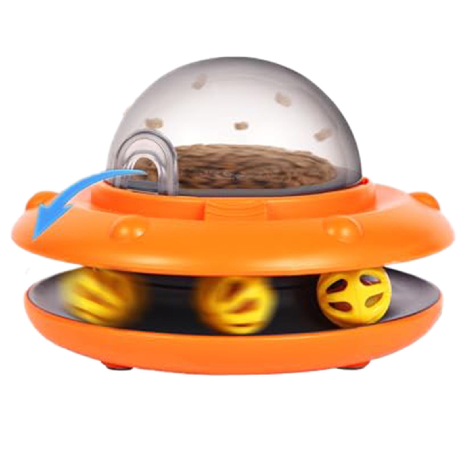 Interactive Puzzle Toy for Dogs Automatic Feeder Enrichment Dispenser with Remote Control Rechargeable Electronic Track for Mental Stimulation and Training