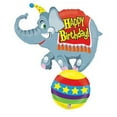 thumbnail image 5 of Circus 1st Birthday Theme Party Supplies Balloon Bouquet Decorations with Elephant Seal Tiger and Clown, 5 of 8