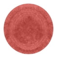 thumbnail image 4 of Home Weavers Classy Bathmat 100% Cotton Tufted Bath Rug, Extra Soft and Absorbent Bath Rugs, Machine Washable bath rugs for Bathroom, 30" Round, Coral, 4 of 10