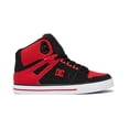 thumbnail image 4 of DC Pure High-top Wc - Zapato de skate para monopatín, color rojo fuego/blanco/negro, 12 US, 4 of 5