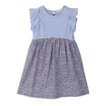 thumbnail image 1 of Vestido Beebay de mezcla de tejidos con volantes multicolor para 3 años, 1 of 4