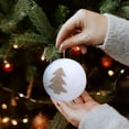 thumbnail image 5 of BZPIZ Velvet Ornaments Balls Christmas Ball Ornaments for Tree Color Shatterproof Christmas Tree Ornaments Velvet Balls for Family Holiday Wedding Party Xmas Tree Hanging Decoration, 5 of 7
