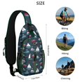 thumbnail image 5 of Crossbody Sling Backpack for Women Men Cool Sailing Boats Cool Captain Shoulder Sling Crossbody Casual Chest Bag for Travel Sports Running Hiking, 5 of 6