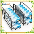 thumbnail image 1 of Bextsrack 2 PC Drink Rack Organizer For Floor Stackable Can Storage Dispenser Rack-(Bronze）, 1 of 1