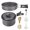 Black Deals, variant on up to 65% off karymi Camping Cookware Set Aluminum Portable Outdoor Cookset Cooking Pan Hiking BBQ Picnic Camping Accessories Hiking Accessories Camping Gear